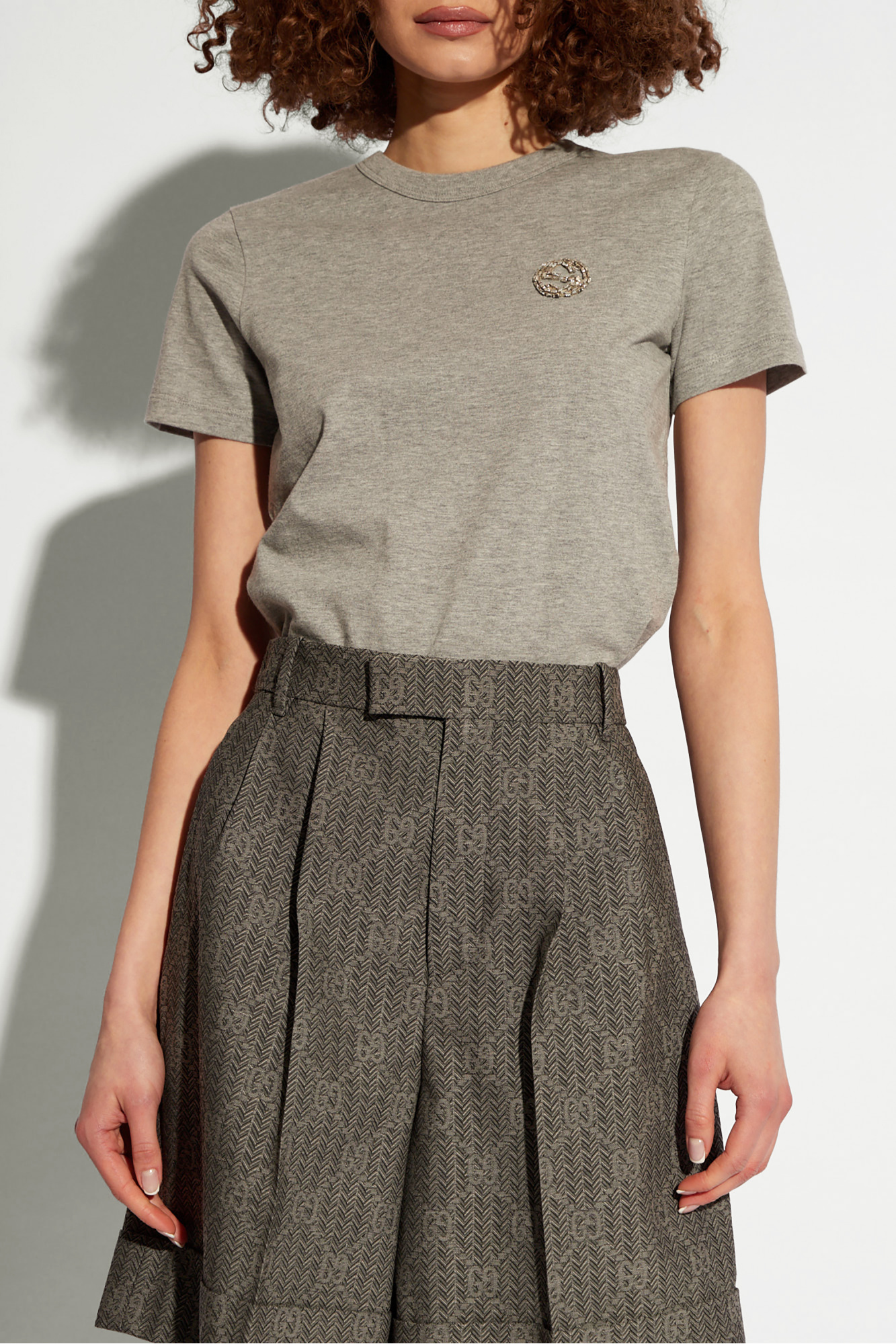 Gucci T-shirt with logo | Women's Clothing | Vitkac